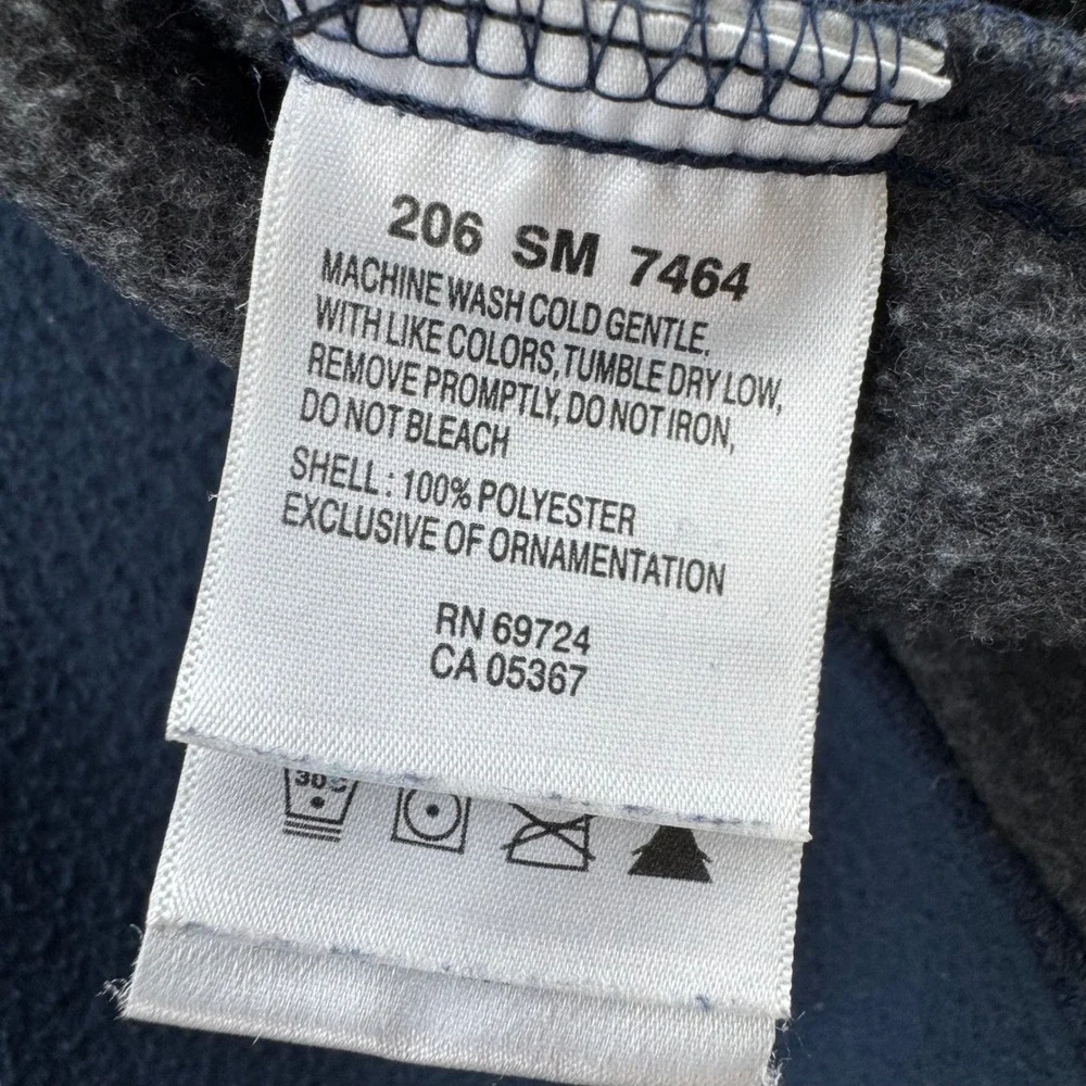 Columbia‎ Mens XL Core Interchange Fleece Jacket Blue Gray Full Zip Outerwear